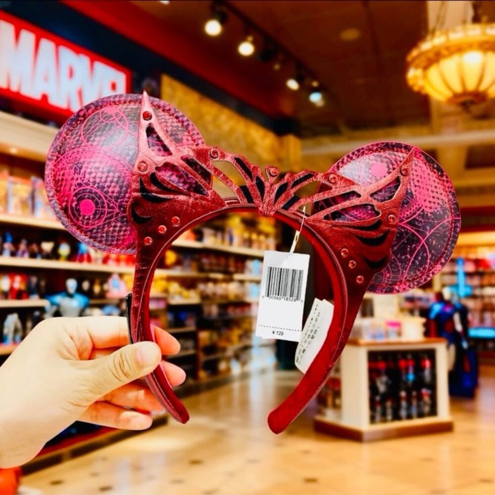 Loungefly Disney Parks Wanda Scarlet Witch Minnie Ears Headband Marvel